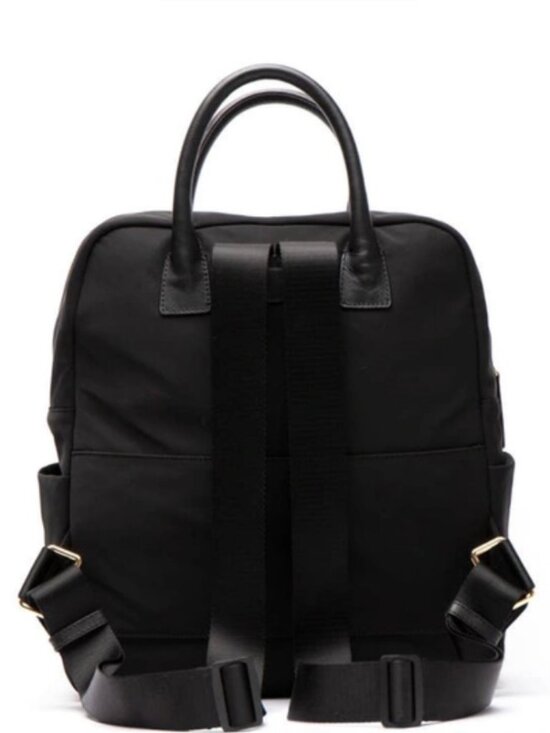 Frances Valentine Casey Black Nylon Backpack w/ Leather Trim Pristine & RARE main image 15
